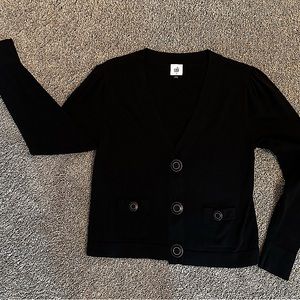 Cabi. Black Cardigan. Size Small.